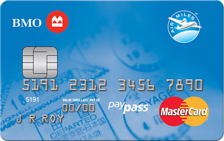 Kết quả hình ảnh cho BMO Air Miles MasterCard