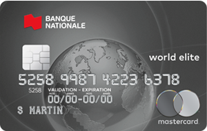 carte de crédit MastercardMD World EliteMD de la Banque NationaleMD