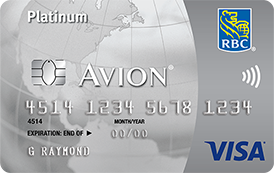 RBC Avion Visa Platinum Card