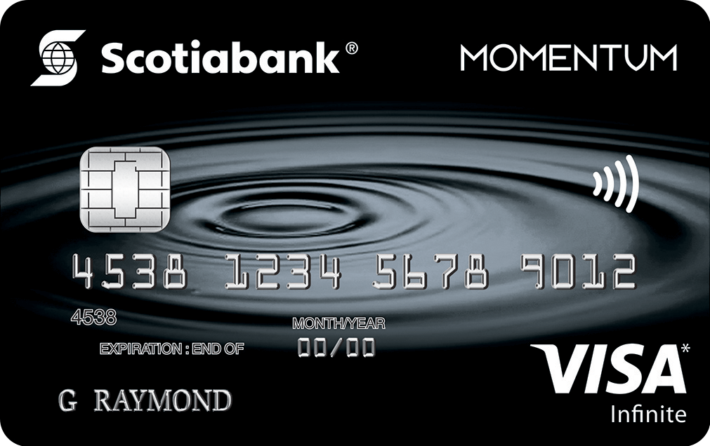>Scotia Momentum® Visa Infinite* Card