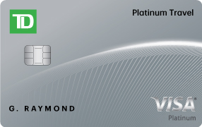 TD Platinum Travel Visa* Card