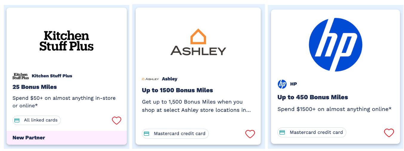 AIR MILES Receipts Major Grocers