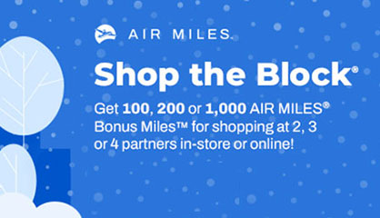AIR MILES Shop the Block