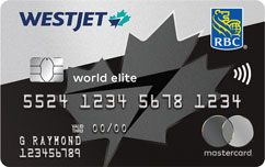 WestJet RBC World Elite Mastercard
