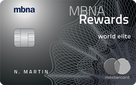 MBNA Rewards World Elite® Mastercard®