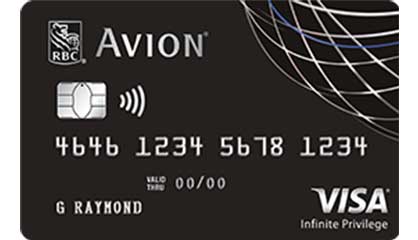 RBC Avion Visa Infinite Privilege Card Card